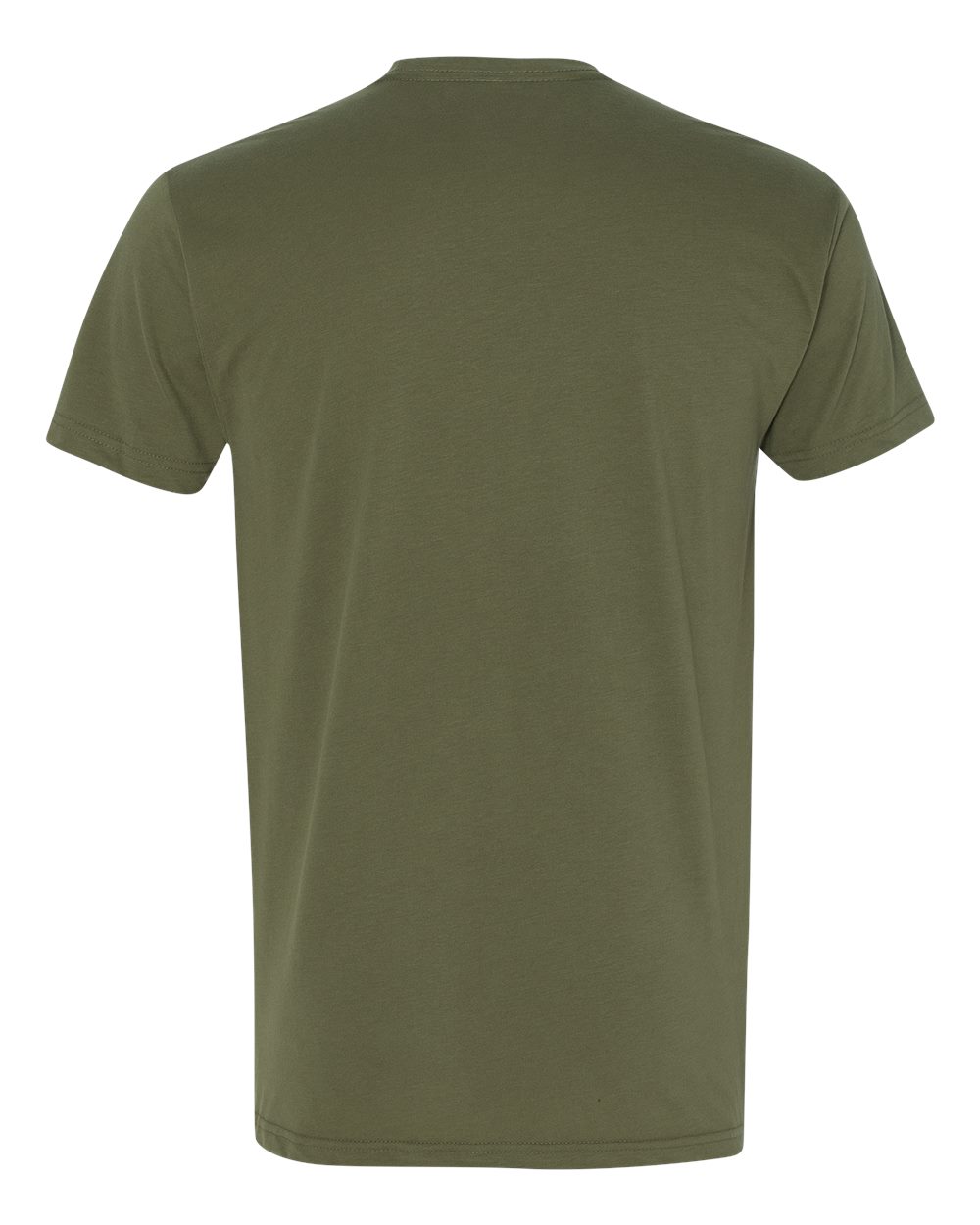 Premium T-Shirt — Military Green — back garment preview