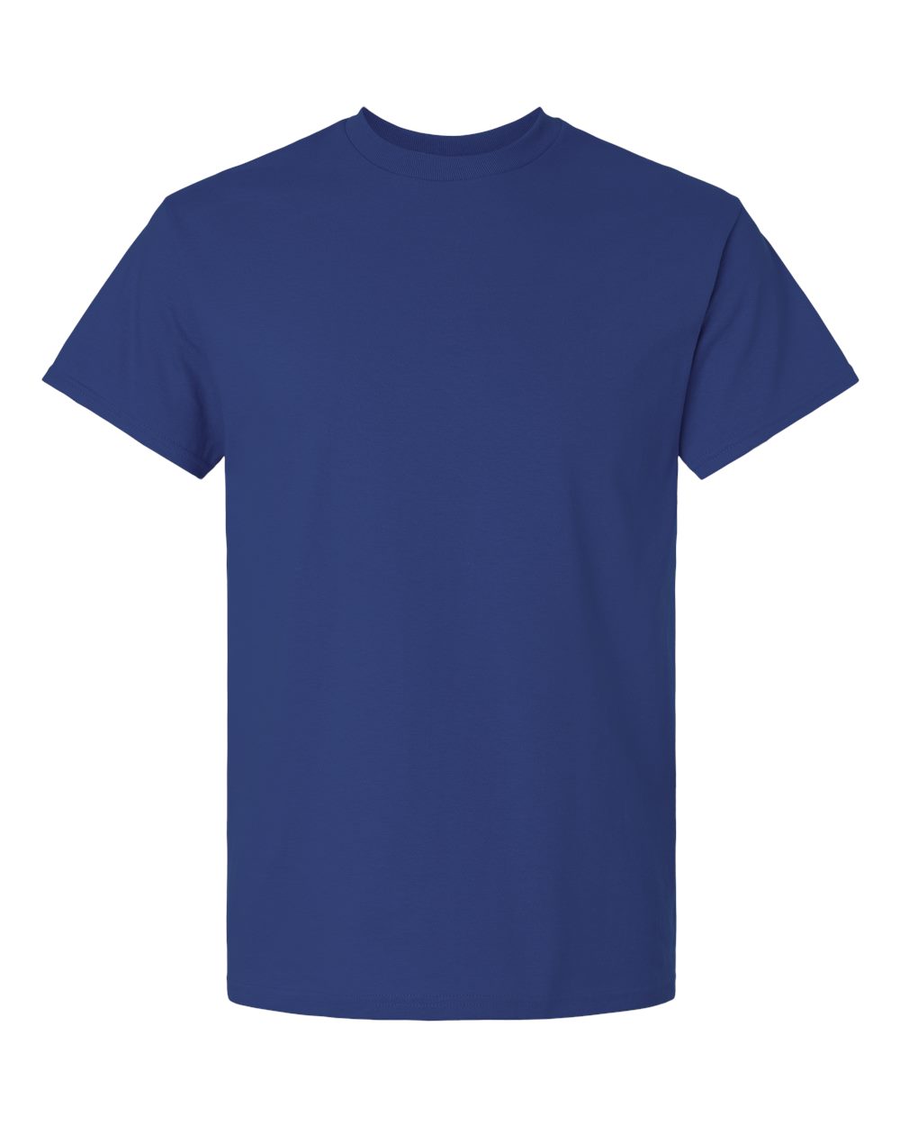 Gildan 2000 Unisex Ultra Cotton T-Shirt in white, showing front view with classic crew neckline and short sleeves.