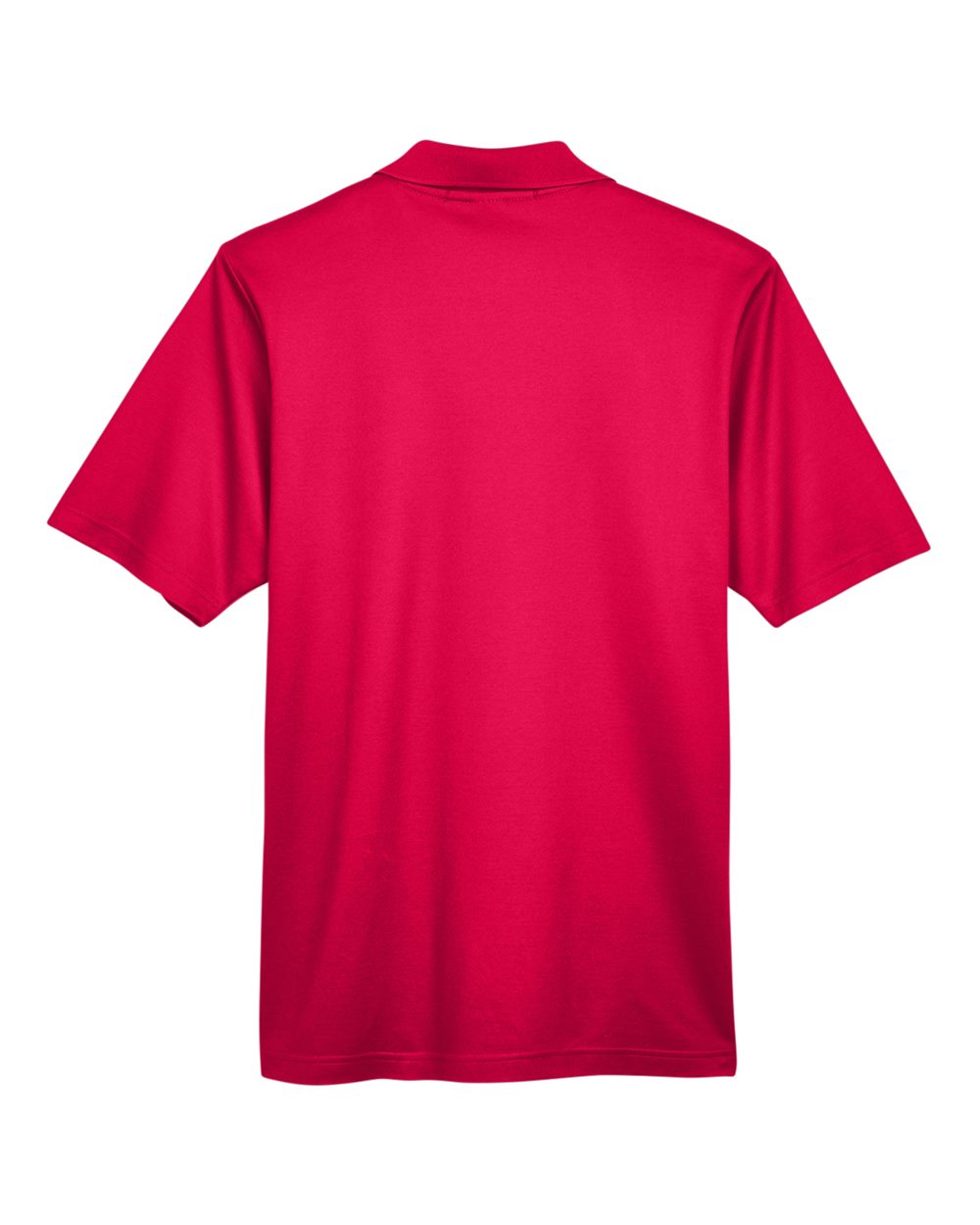 Premium Polo — Red — back garment preview