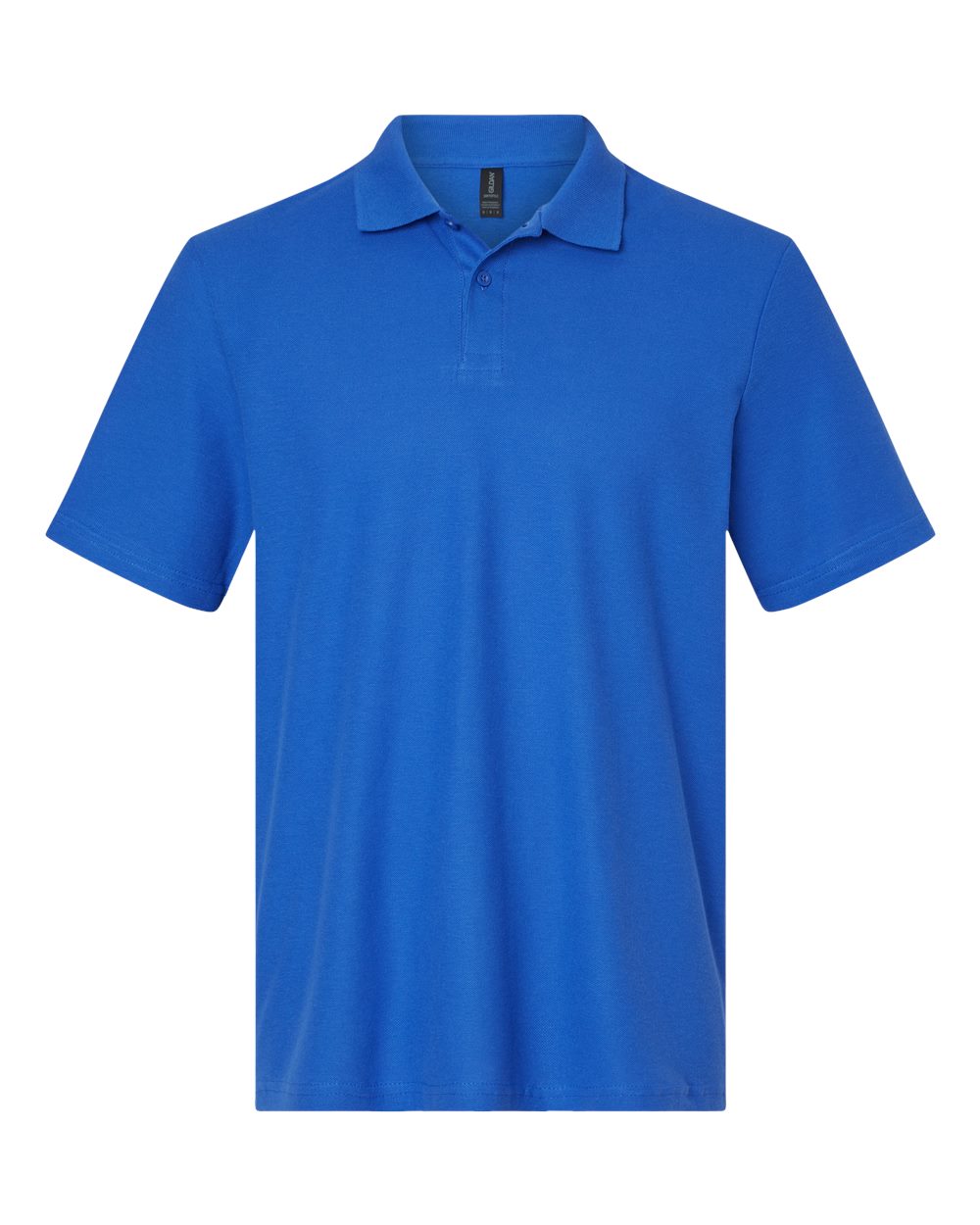 Standard Polo — Royal — front garment preview