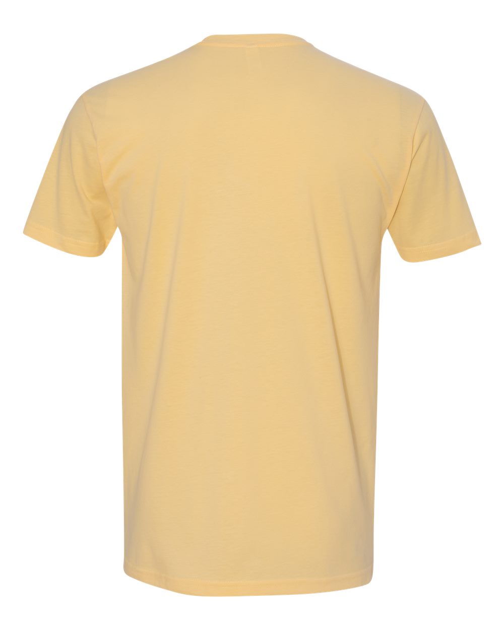Premium T-Shirt — Banana Cream — back garment preview