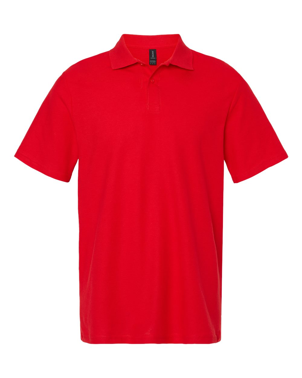 Standard Polo — Red — front garment preview