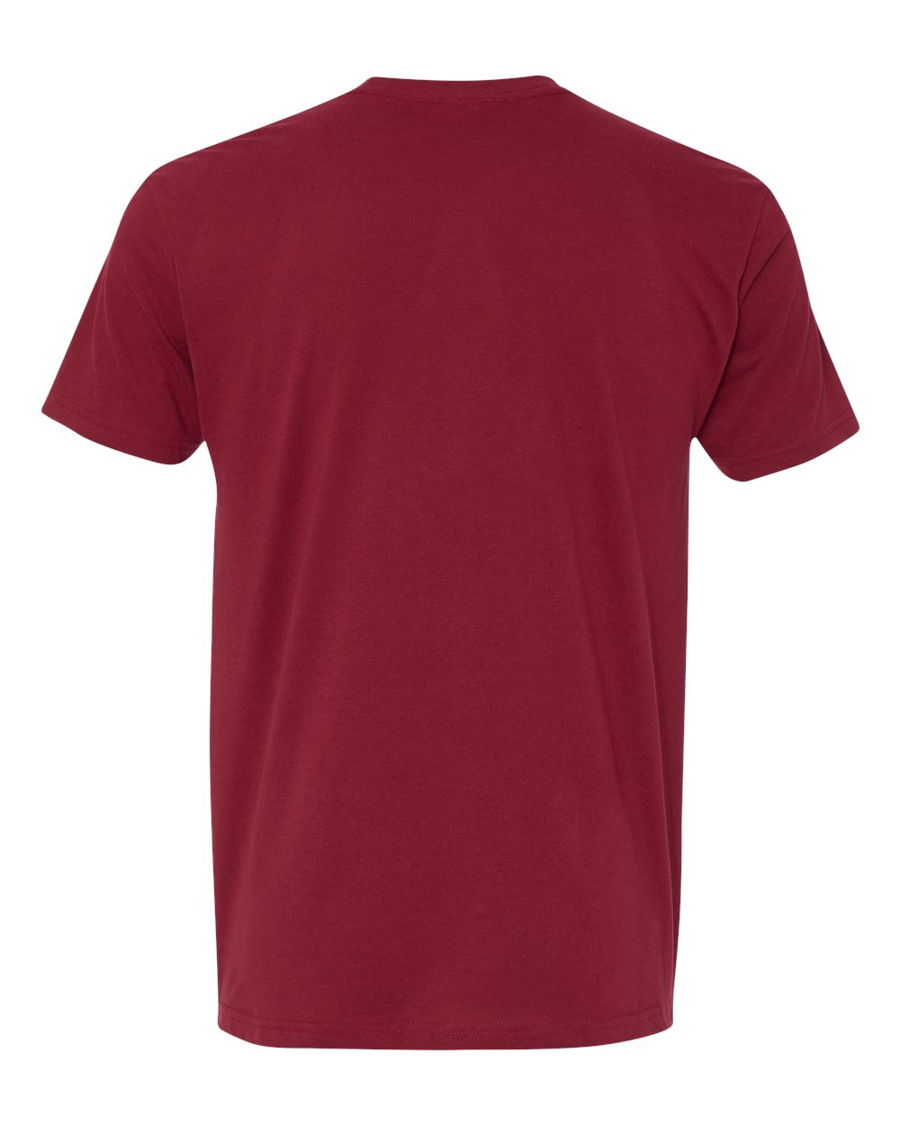 Premium T-Shirt — Cardinal — back garment preview