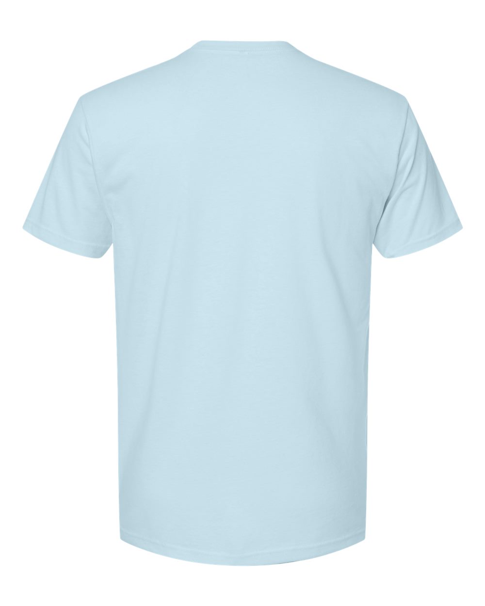 Premium T-Shirt — Light Blue — back garment preview