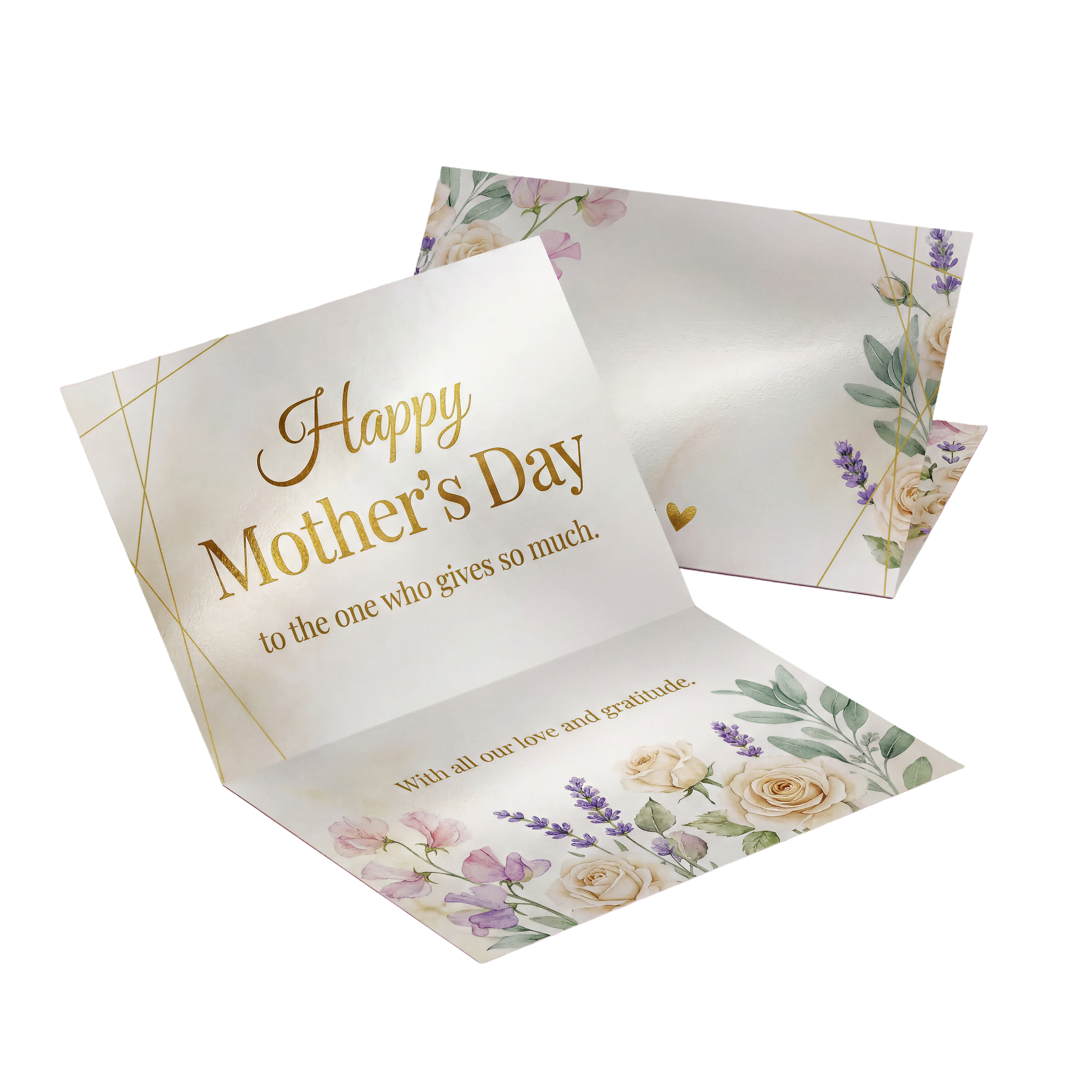 Pearl greeting cards by Varaprint featuring elegant pearl accents, measuring 7 x 10 inches, for special occasions.