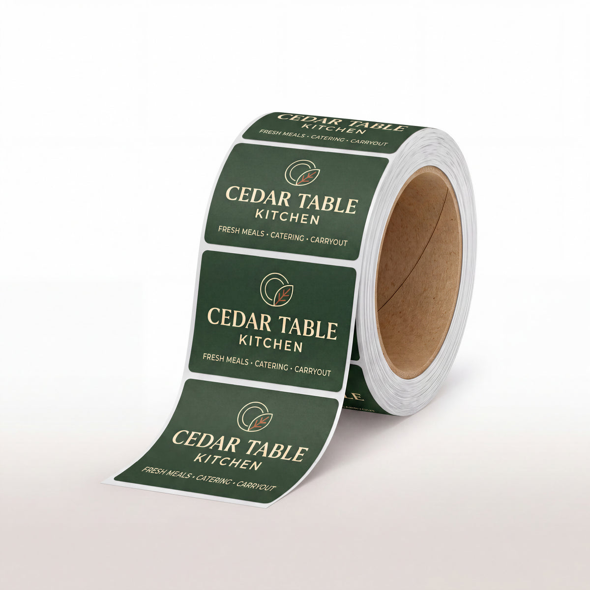 Custom Rectangle Roll Labels