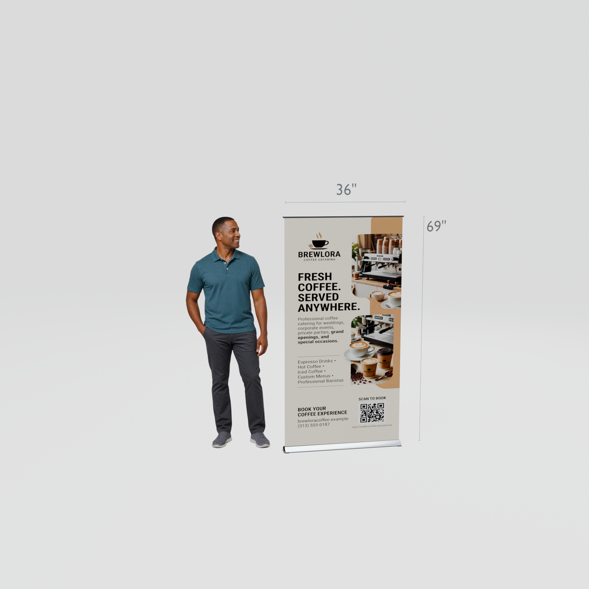 SD Retractable Banner Stands