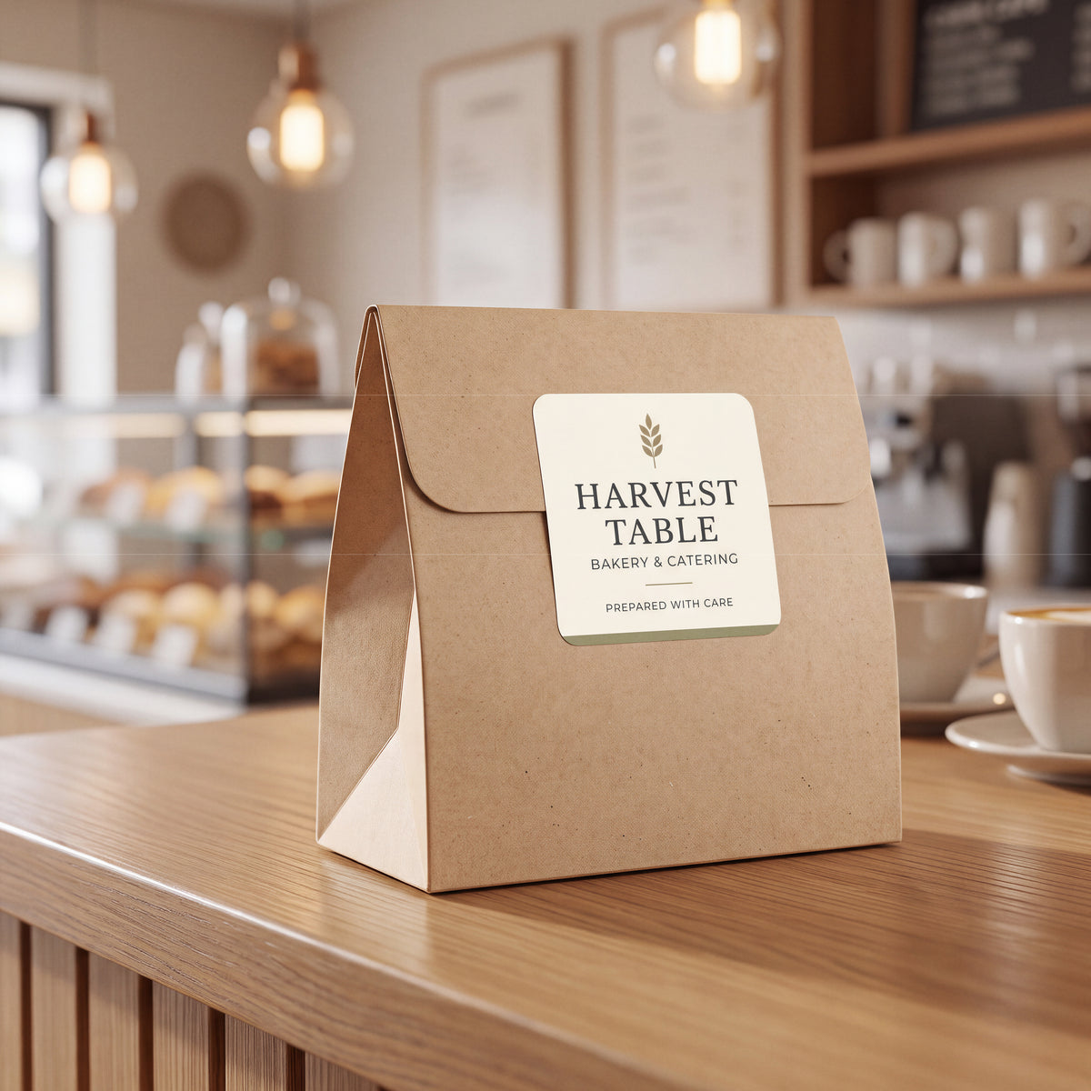 Custom Square Roll Labels