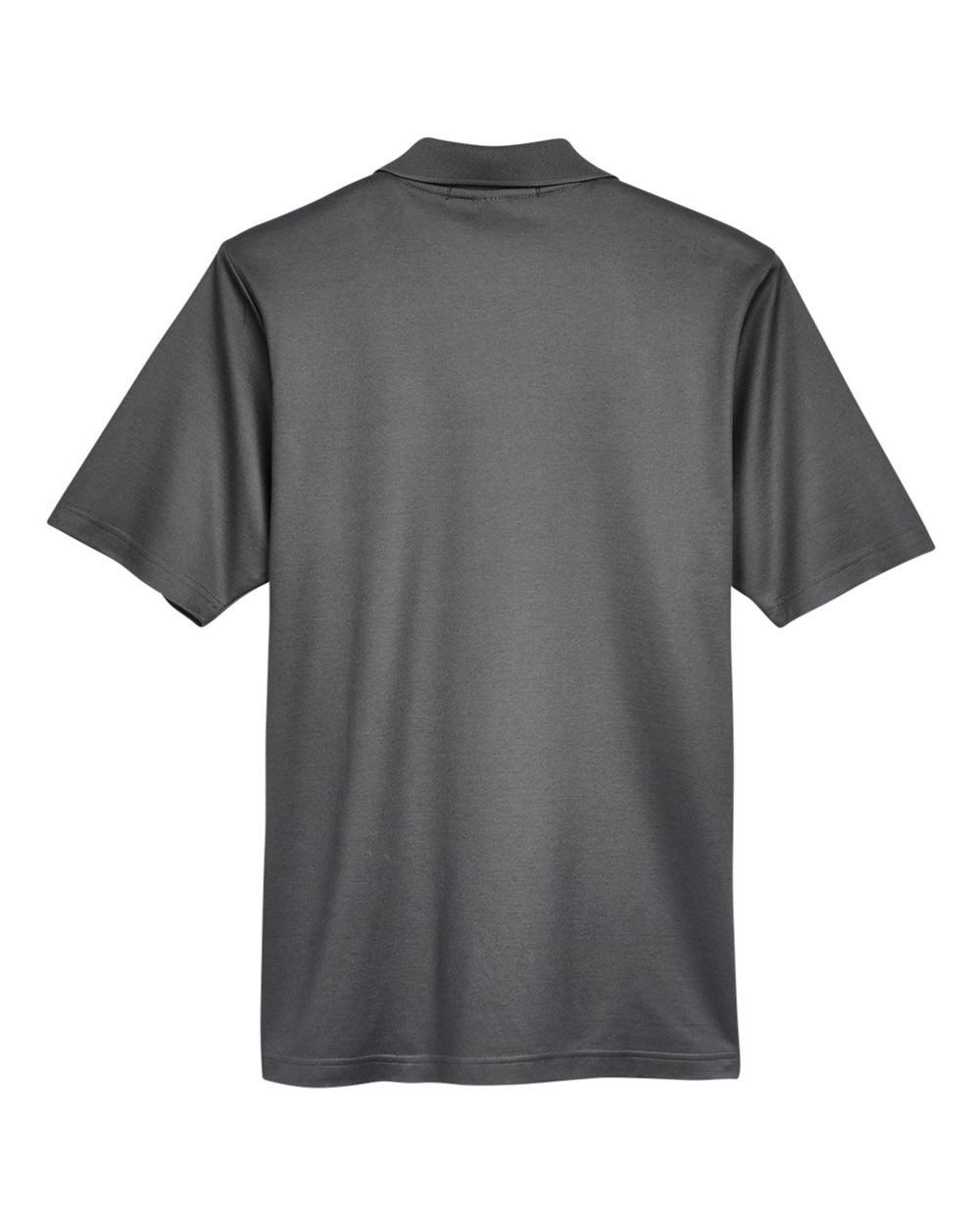 Premium Polo — Graphite — back garment preview