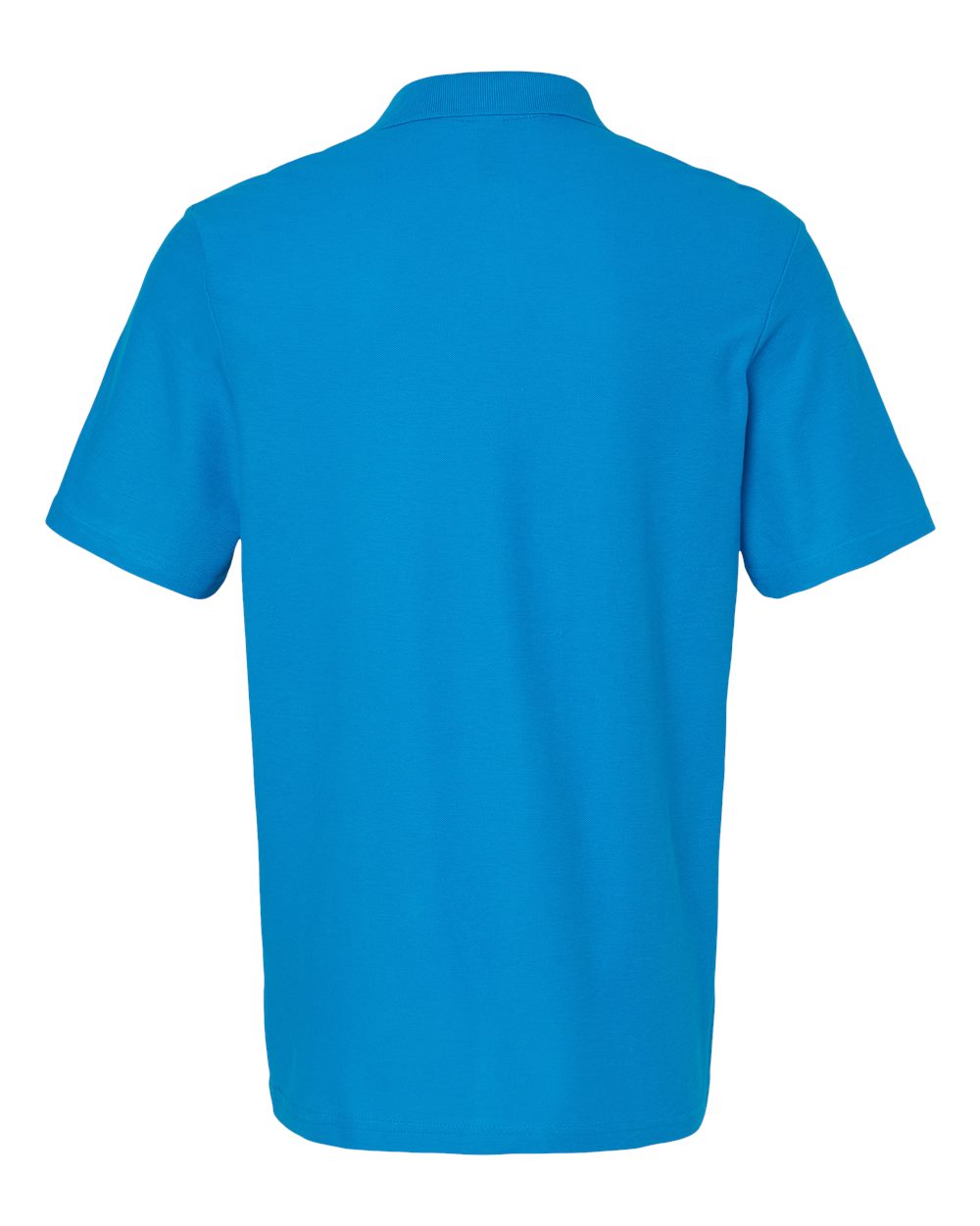 Standard Polo — Sapphire — back garment preview