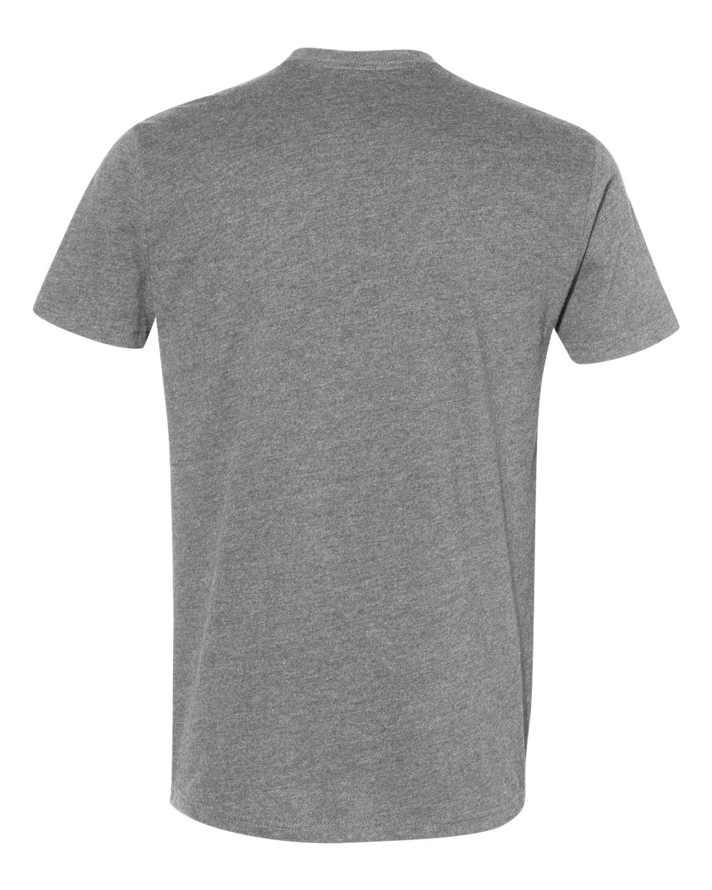 Premium T-Shirt — Dark Heather Grey — back garment preview