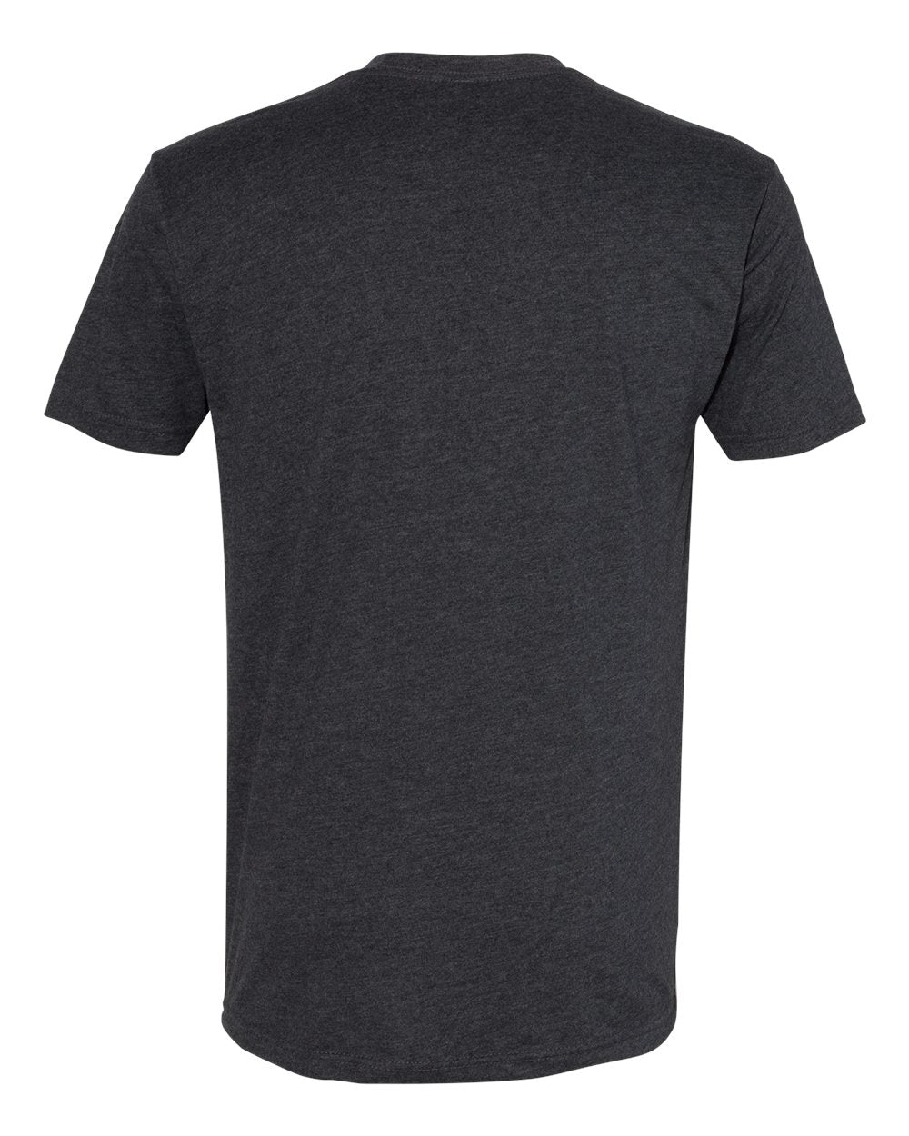 Premium T-Shirt — Heather Charcoal — back garment preview