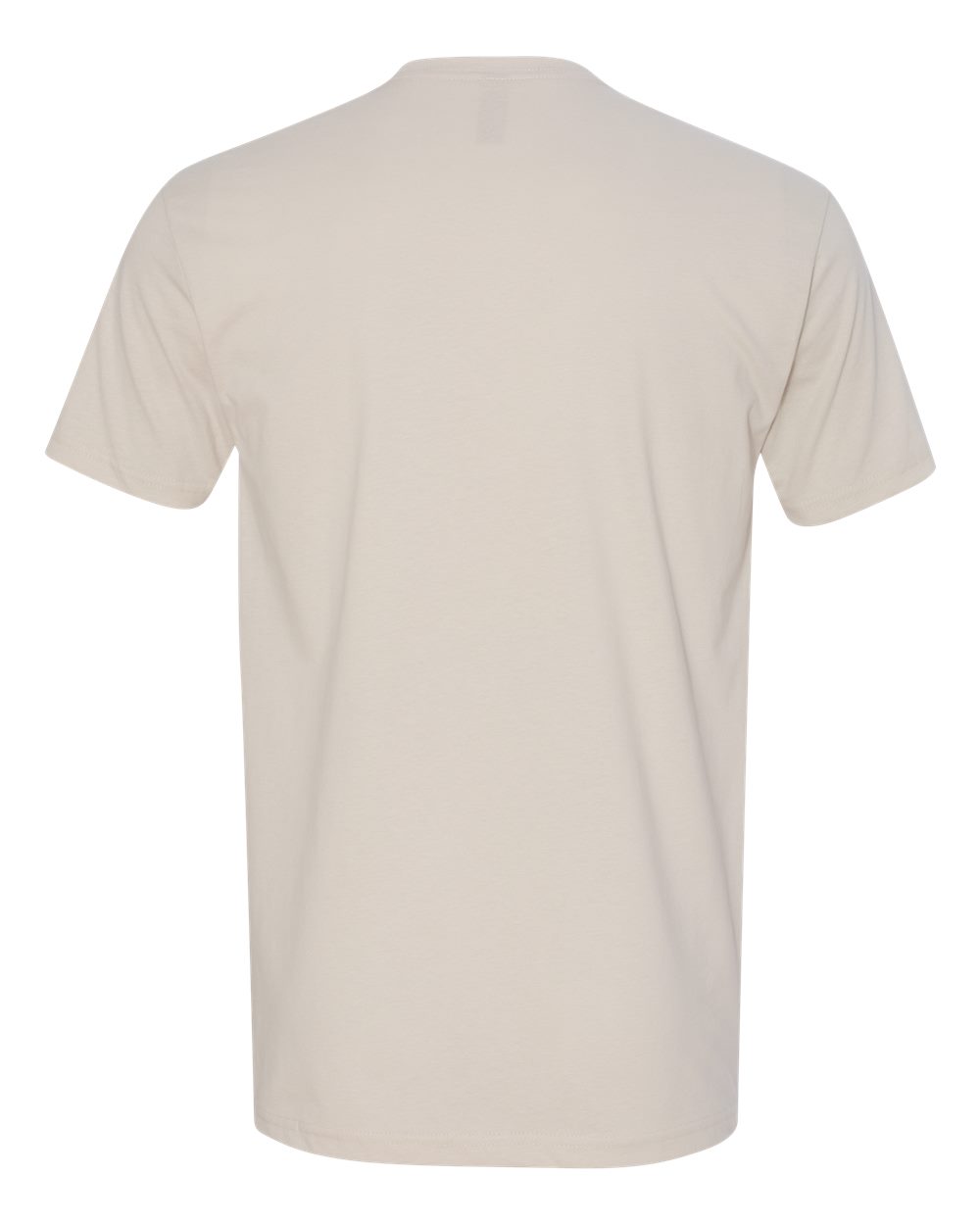 Premium T-Shirt — Sand — back garment preview