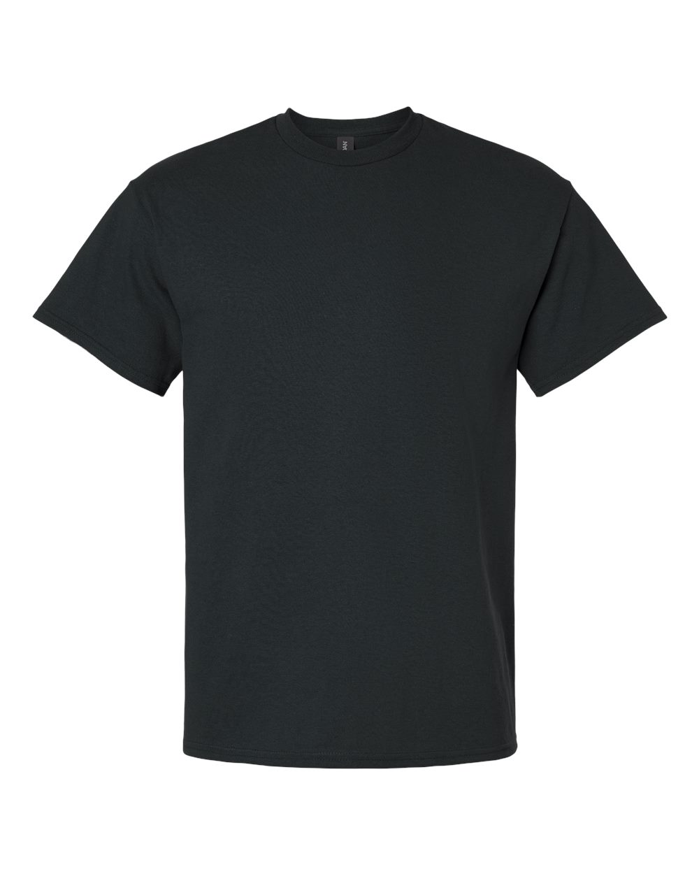 White Gildan 2000 Unisex Ultra Cotton T-Shirt, short sleeve, crew neck, soft cotton fabric, shown on a flat surface.
