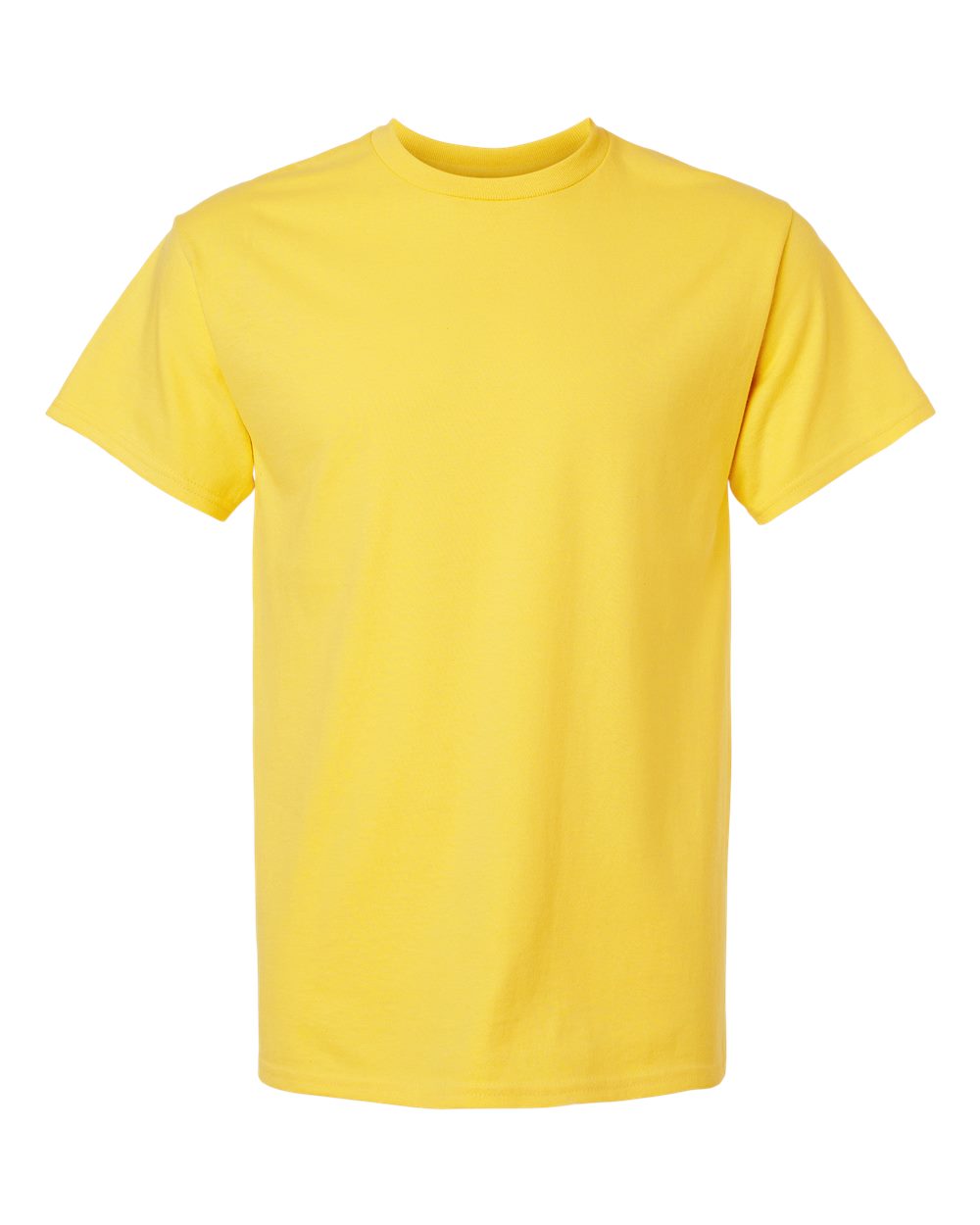 White Gildan 2000 Unisex Ultra Cotton T-Shirt, front view showing classic fit and soft cotton fabric.