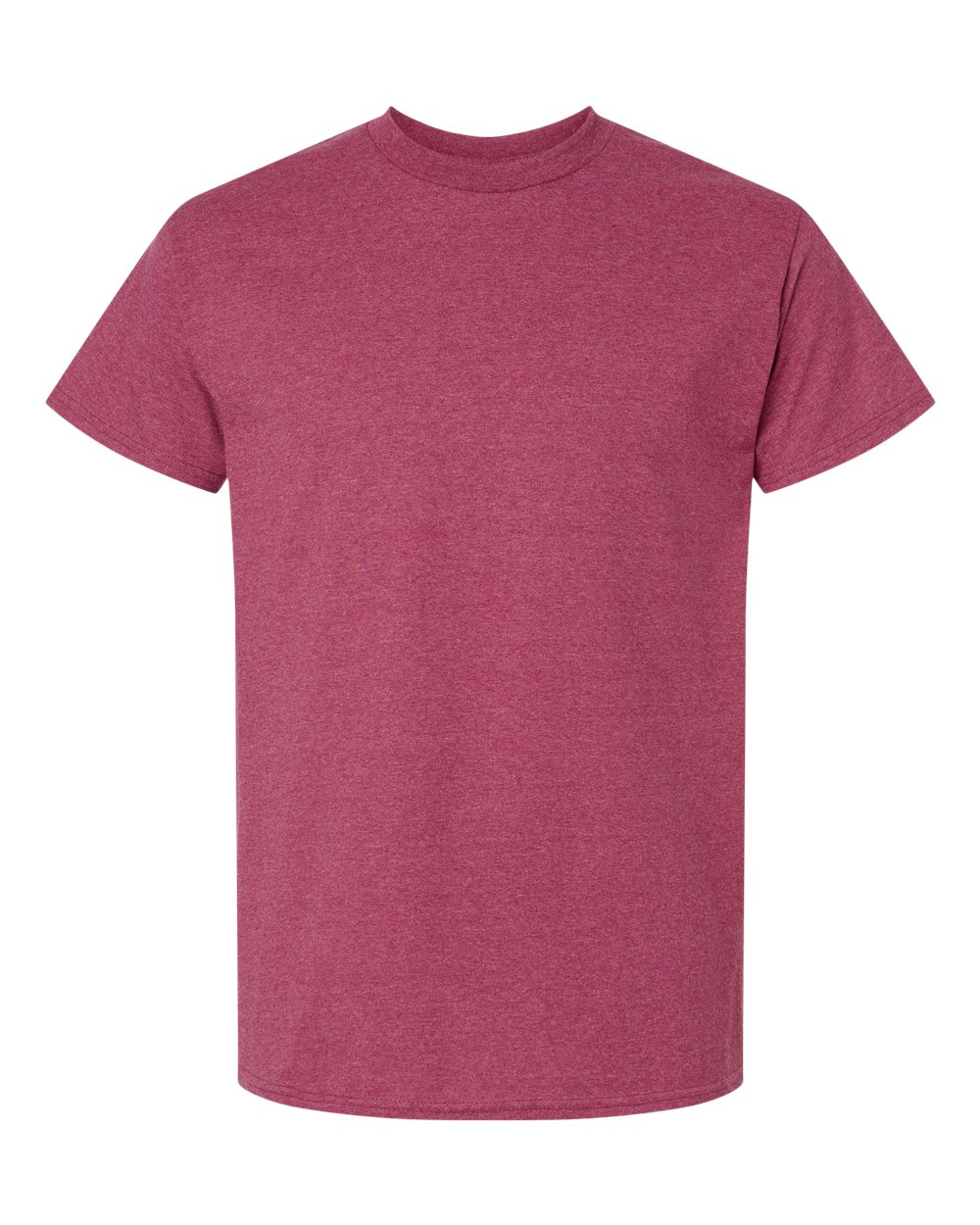 White Gildan 2000 Unisex Ultra Cotton T-Shirt laid flat, showing the classic crew neck and short sleeves.