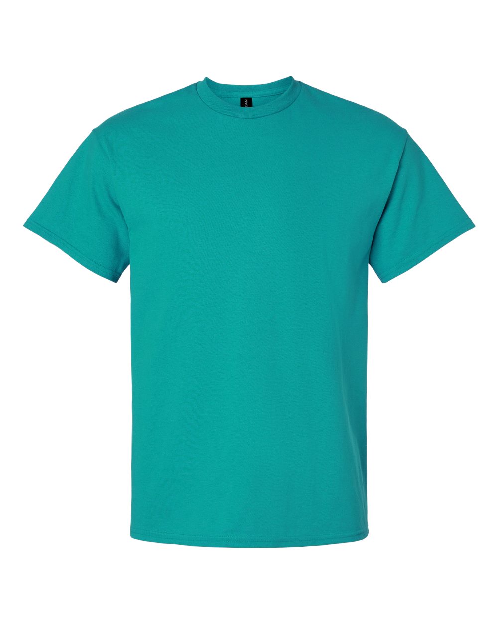 White Gildan 2000 Unisex Ultra Cotton T-Shirt, front view showing classic crew neck and soft cotton fabric.
