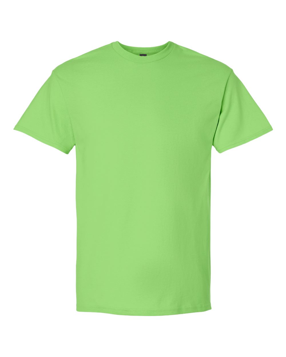 White Gildan 2000 Unisex Ultra Cotton T-Shirt, front view showing classic crew neck and soft cotton fabric.