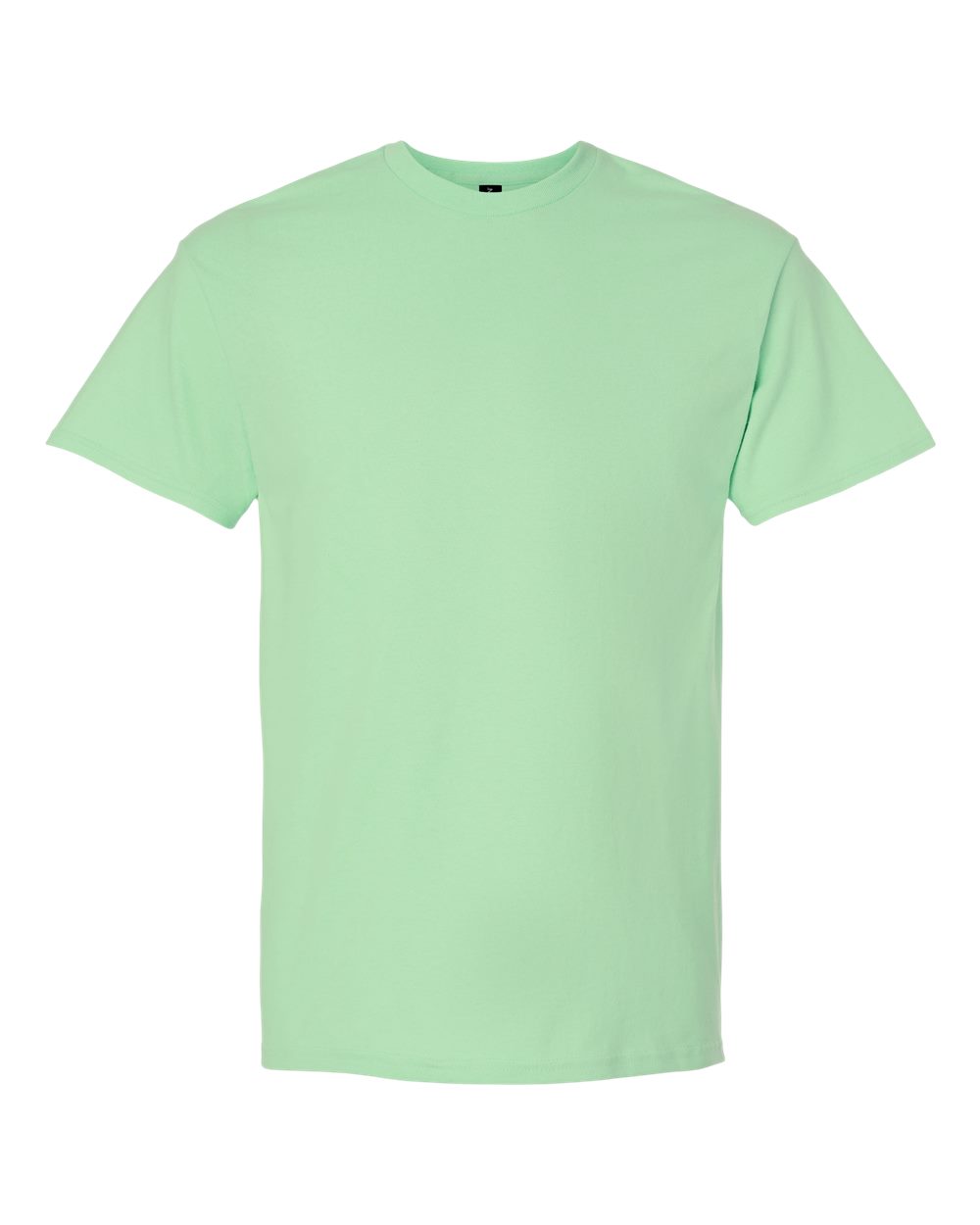 White Gildan 2000 Unisex Ultra Cotton T-Shirt with crew neck and short sleeves, displayed flat.