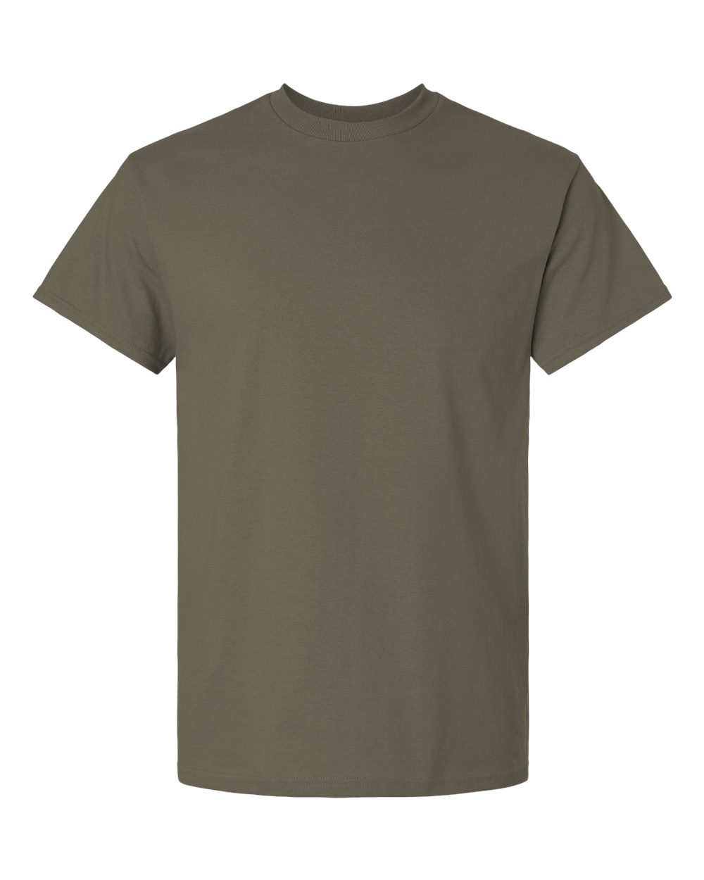 White Gildan 2000 Unisex Ultra Cotton T-Shirt, casual cotton tee with a classic fit and short sleeves.