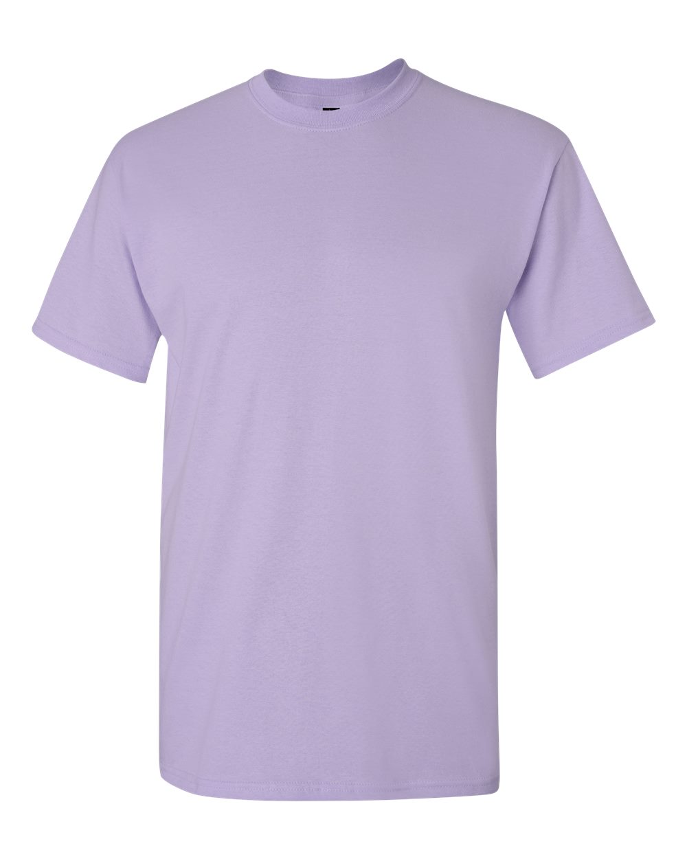 White Gildan 2000 Unisex Ultra Cotton T-Shirt, front view showing classic crew neck and smooth cotton fabric.