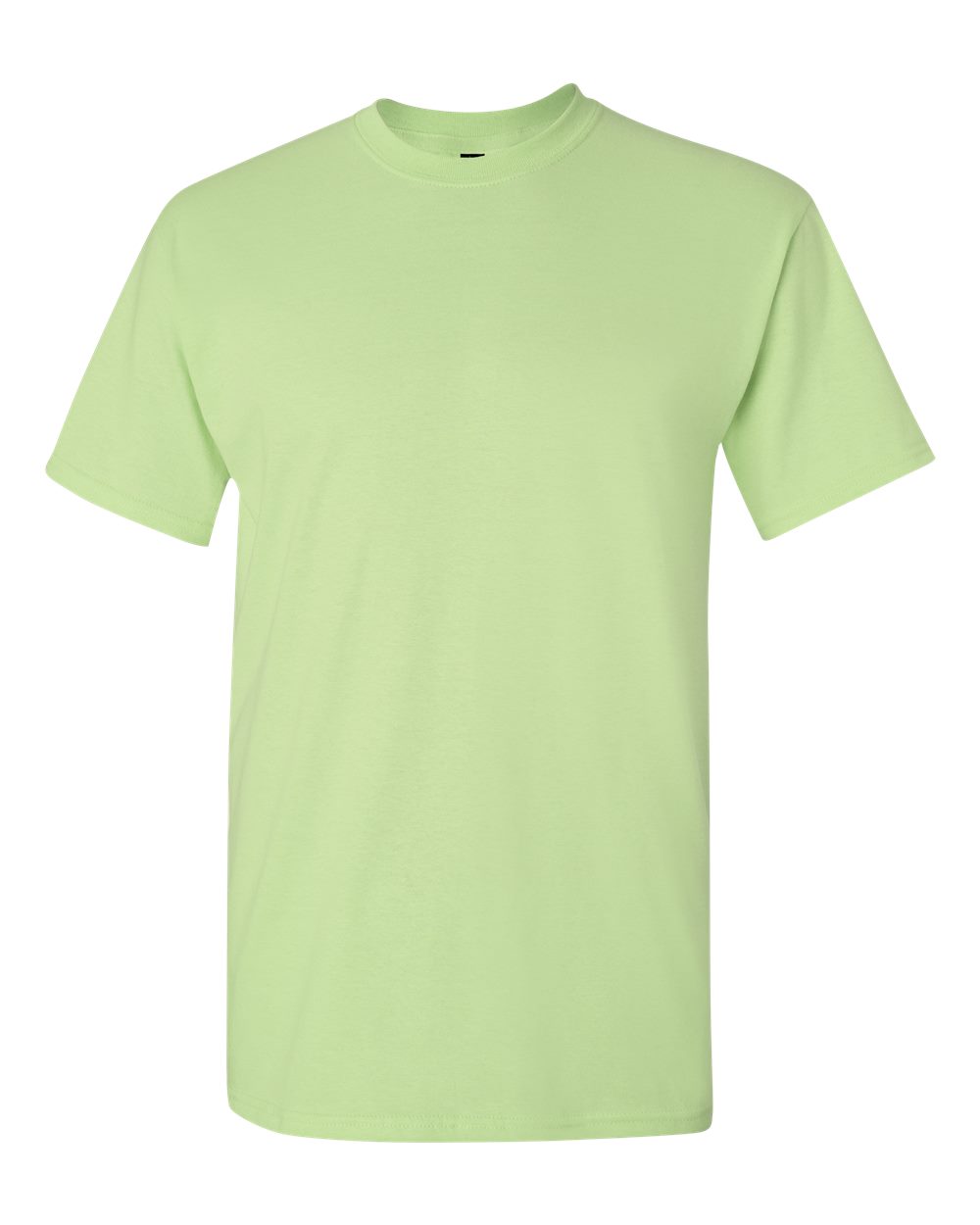 White Gildan 2000 Unisex Ultra Cotton T-Shirt, classic crew neck style, soft cotton fabric, shown on a flat surface.