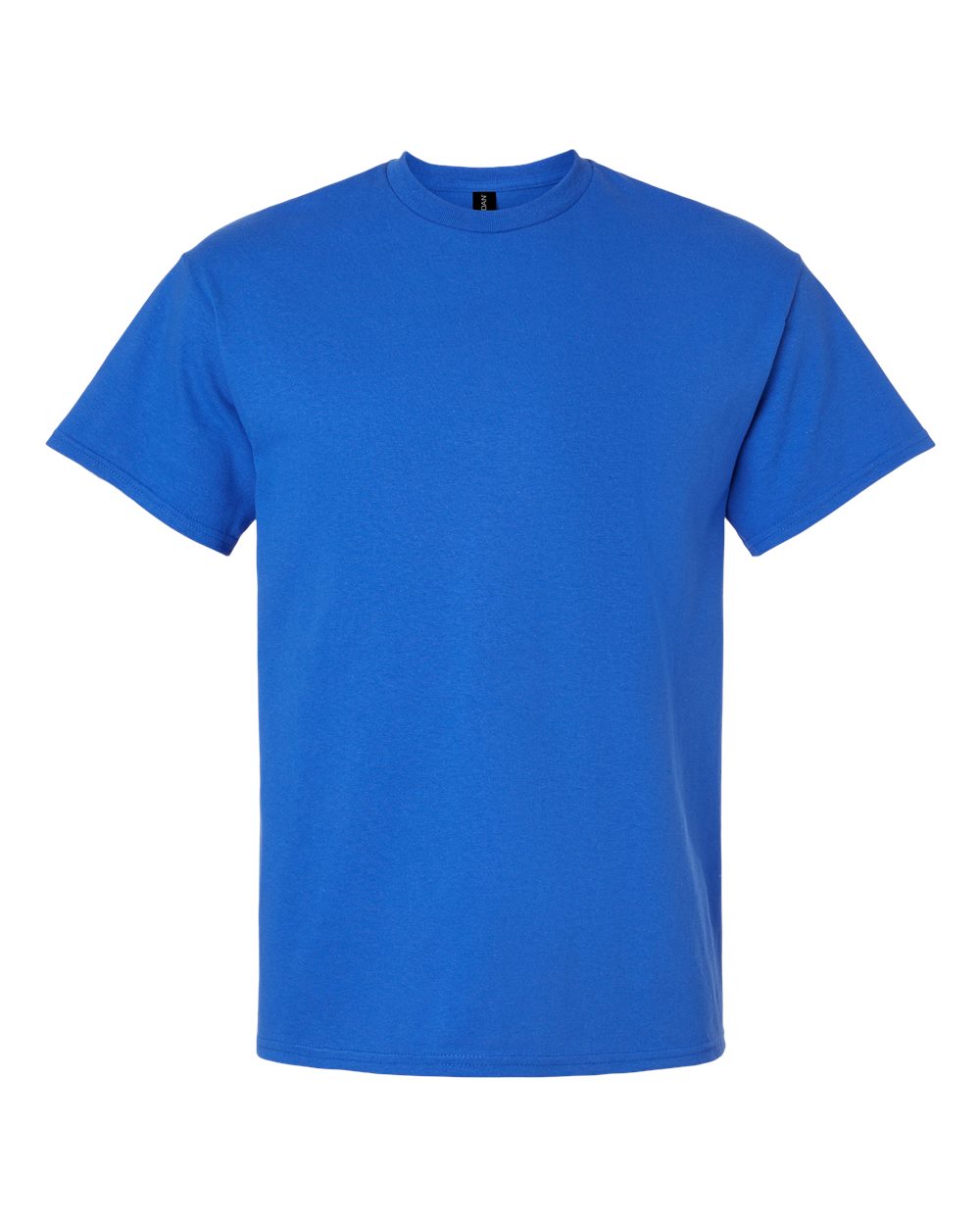 White Gildan 2000 Unisex Ultra Cotton T-Shirt, plain crew neck cotton tee for men and women, casual and comfortable fit.