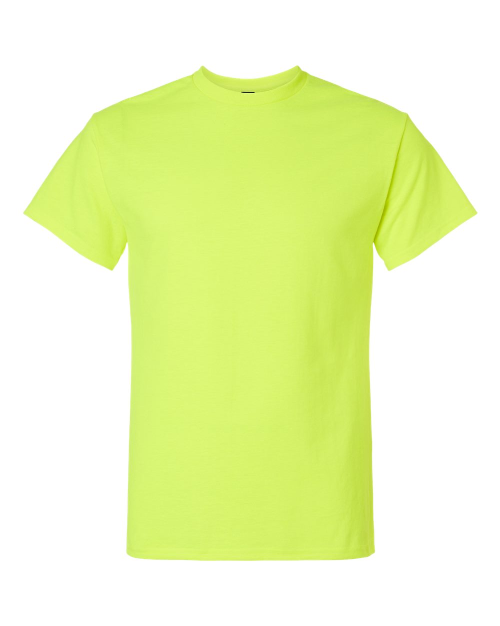 White Gildan 2000 Unisex Ultra Cotton T-Shirt showing front view, soft cotton fabric, classic fit, and crew neckline.