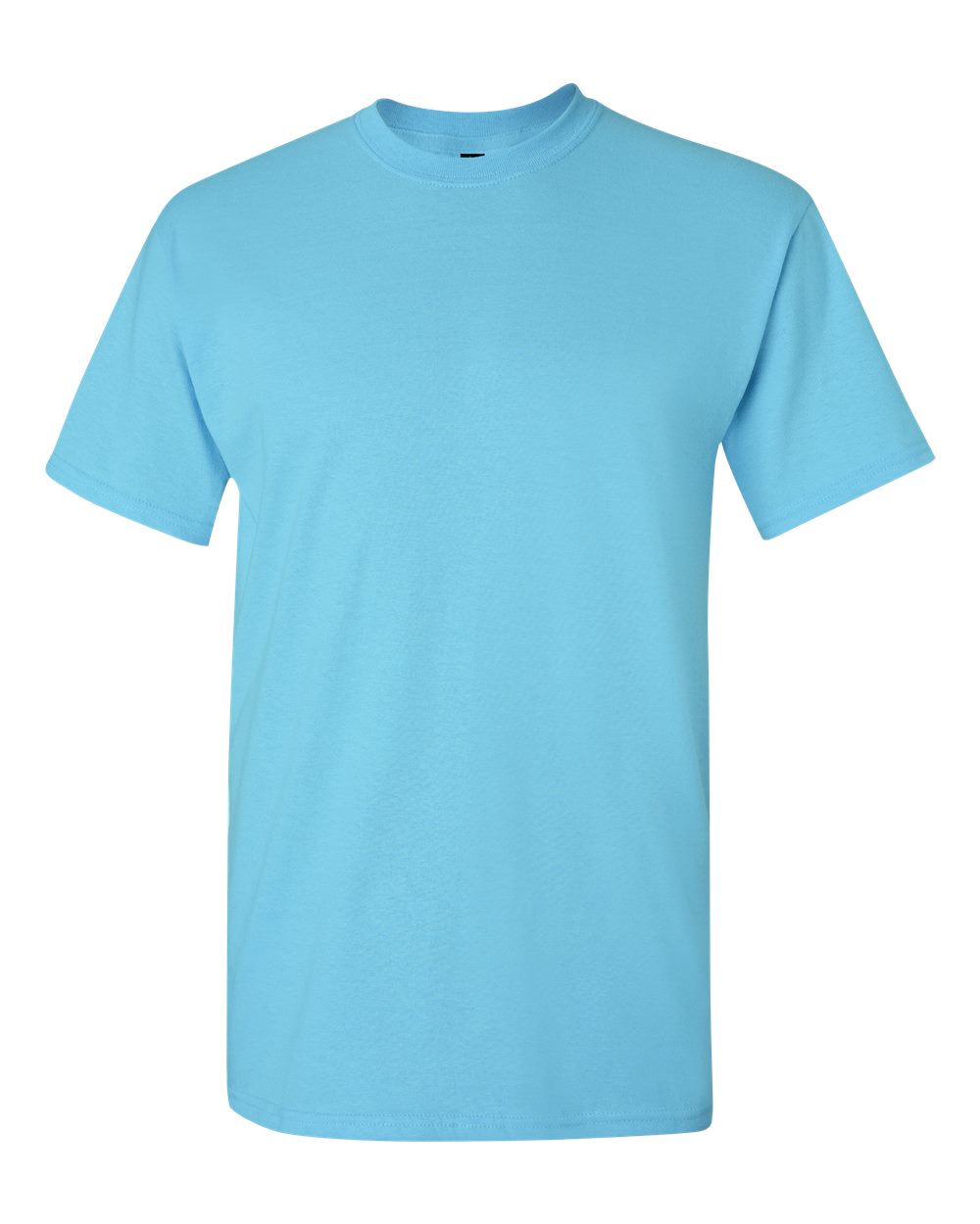 White Gildan 2000 Unisex Ultra Cotton T-Shirt, front view showing classic fit and soft cotton fabric.