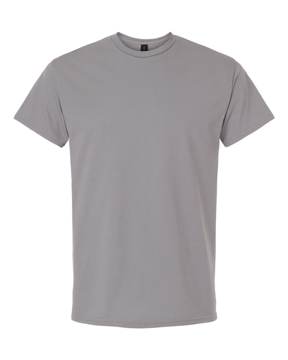 White Gildan 3000 unisex light cotton T-shirt laid flat, showcasing its soft fabric and classic fit.
