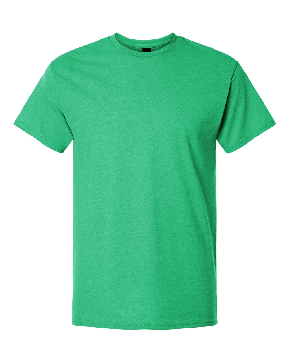 White Gildan 3000 unisex light cotton T-shirt displayed flat, showing front view with short sleeves and crew neckline.