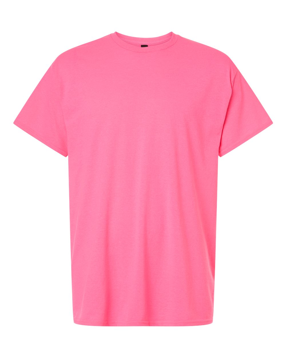 White Gildan 3000 unisex light cotton T-shirt shown flat, with a crew neck and short sleeves, casual and comfortable fit.