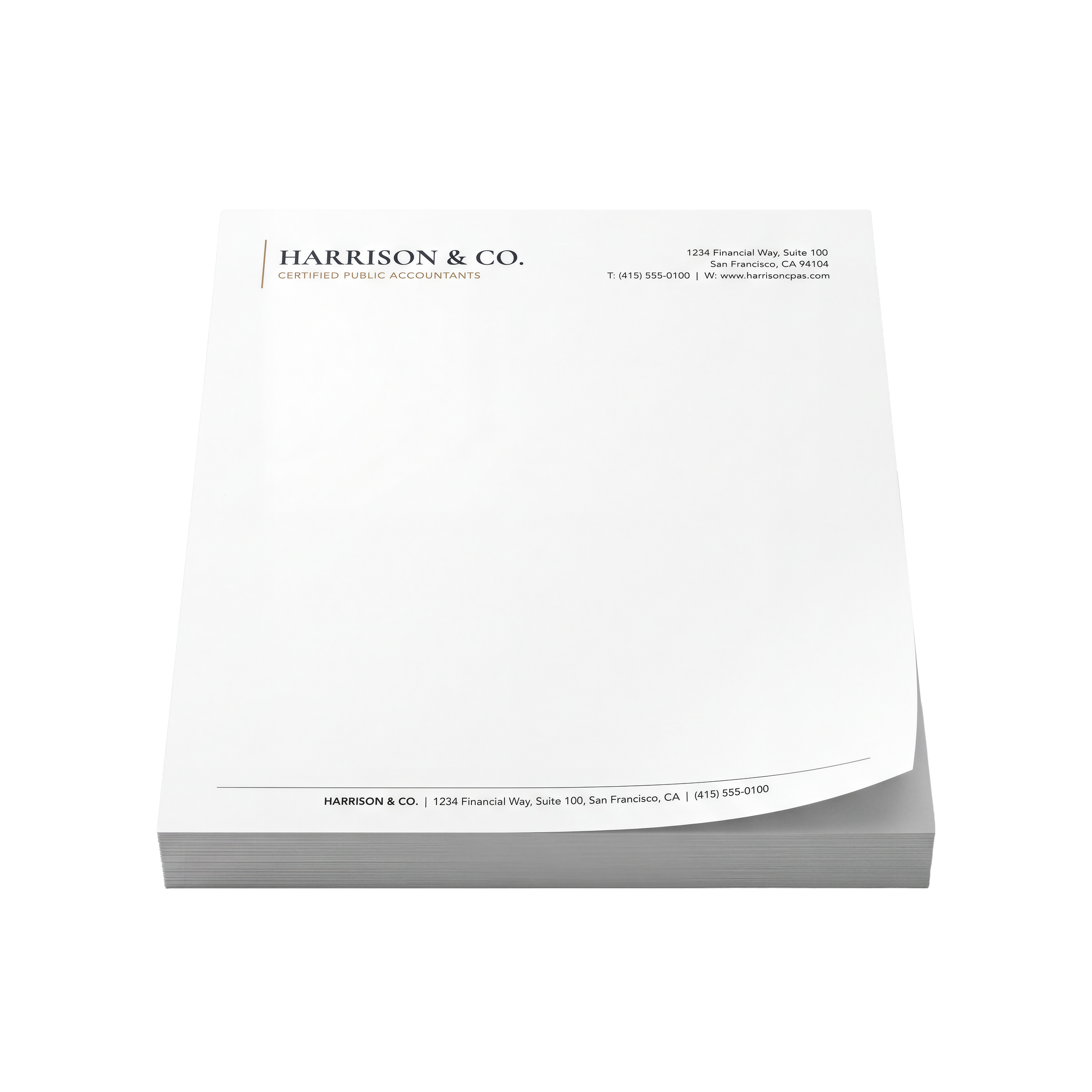 Custom Premium Opaque Letterheads