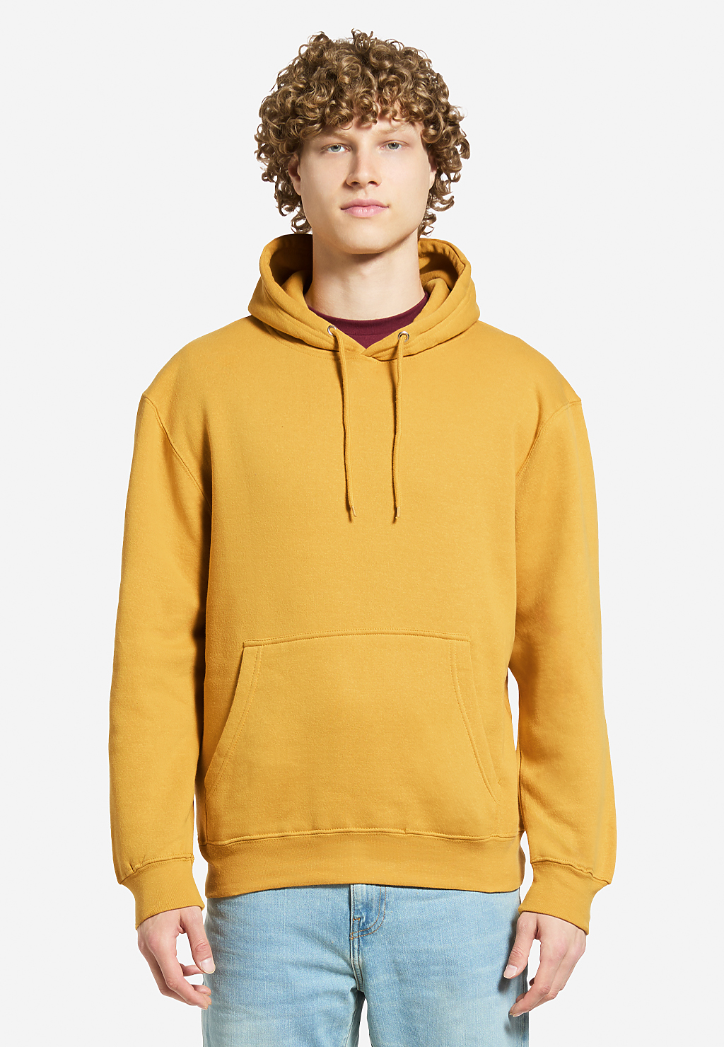 Varaprint premium pullover hoodie in dark gray with a soft, cozy fabric and front kangaroo pocket.