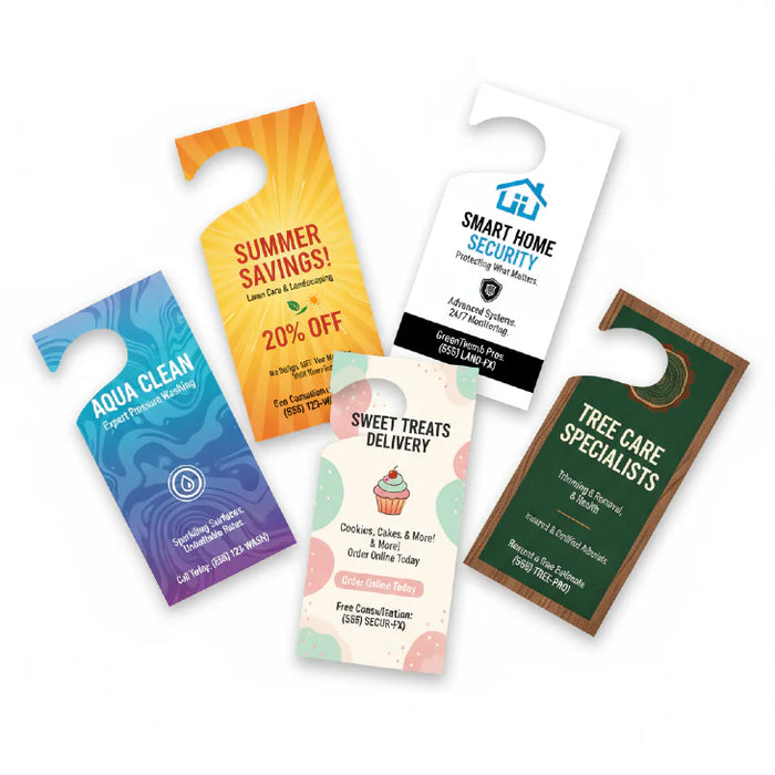 Door Hangers printing by Varaprint
