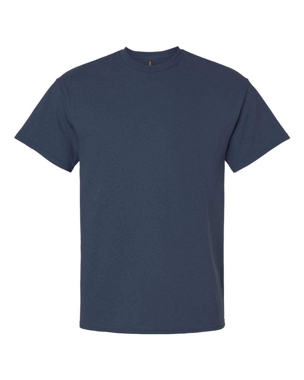 Gildan 2000 Unisex Ultra Cotton T-Shirt in white, front view showing classic crew neck and short sleeves.