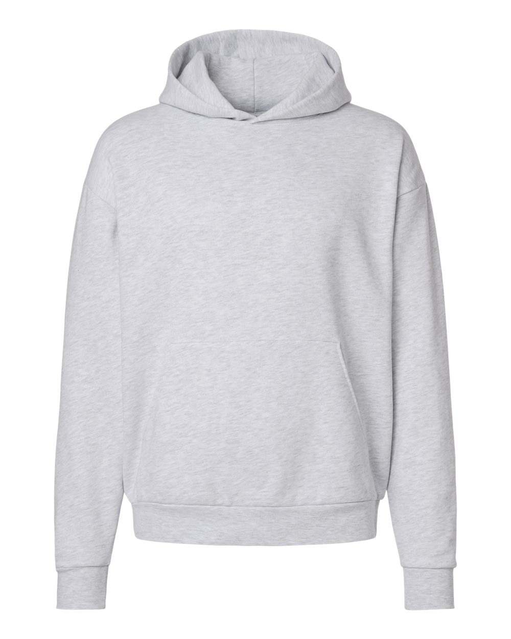 Premium Hoodie — Ash Heather — front garment preview
