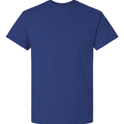 Gildan 2000 Unisex Ultra Cotton T-Shirt in white, showing front view with classic crew neckline and short sleeves.
