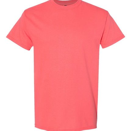 Gildan 5000 Unisex Heavy Cotton™ T-Shirt - Coral Silk