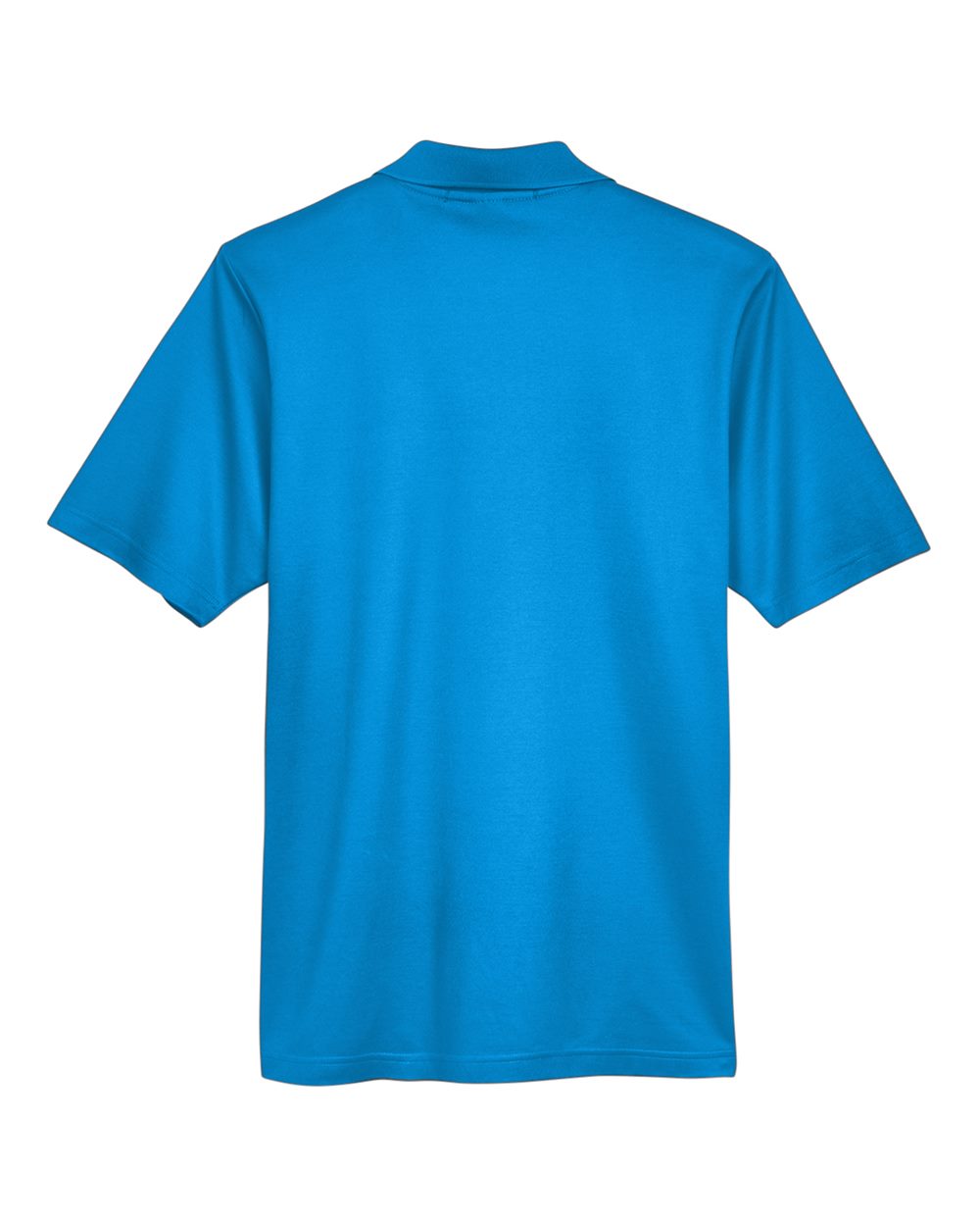 Premium Polo — Ocean Blue — back garment preview