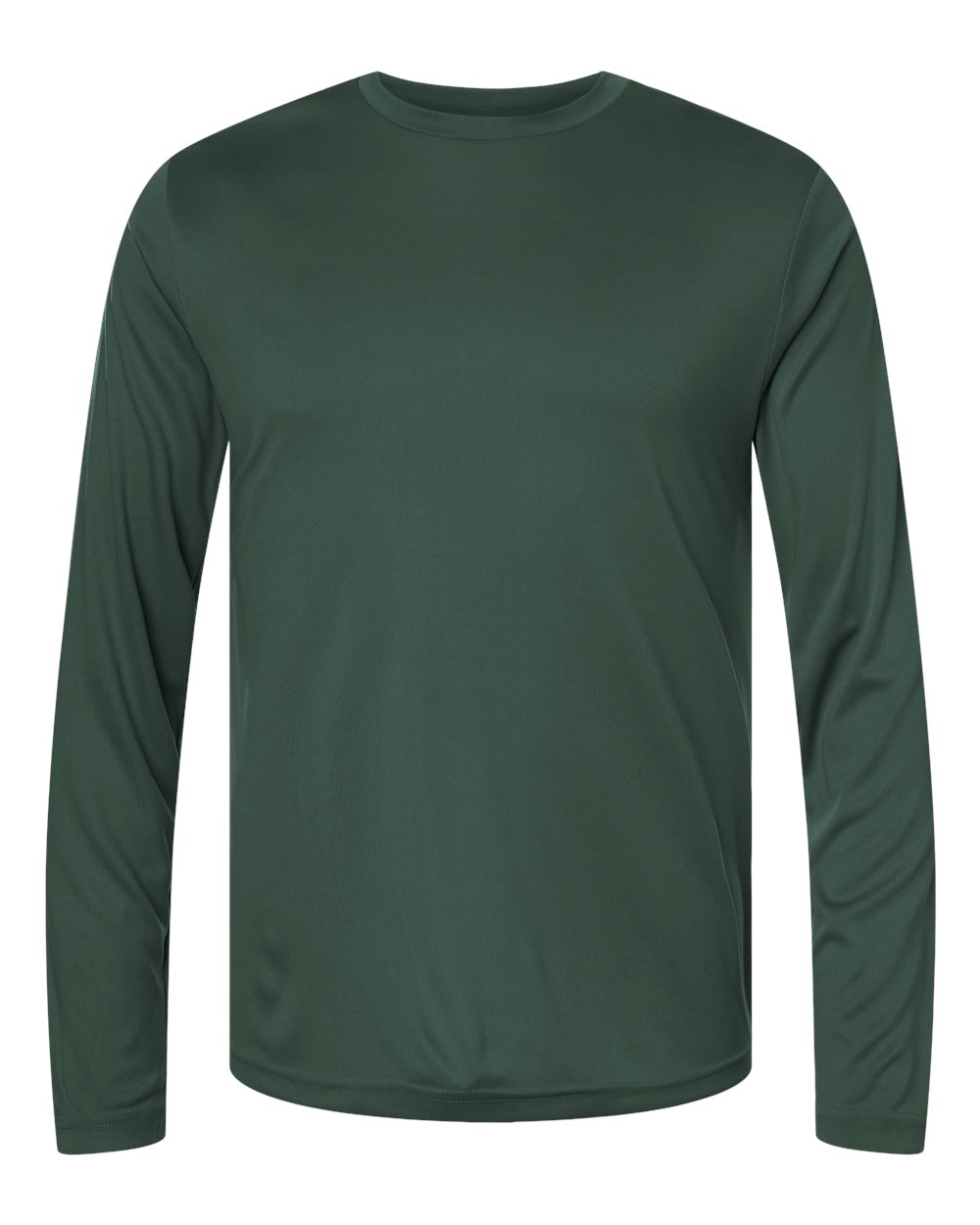 Performance Long Sleeve — Forest — front garment preview