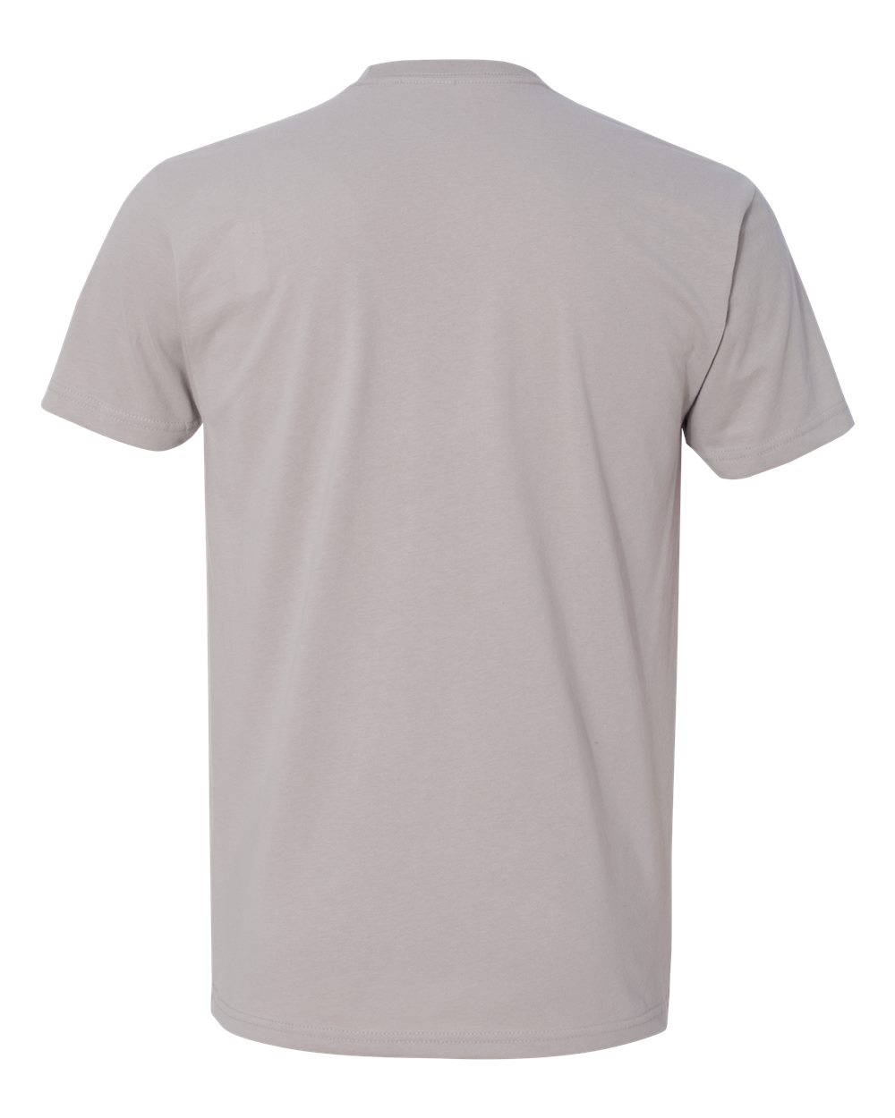 Premium T-Shirt — Light Grey — back garment preview