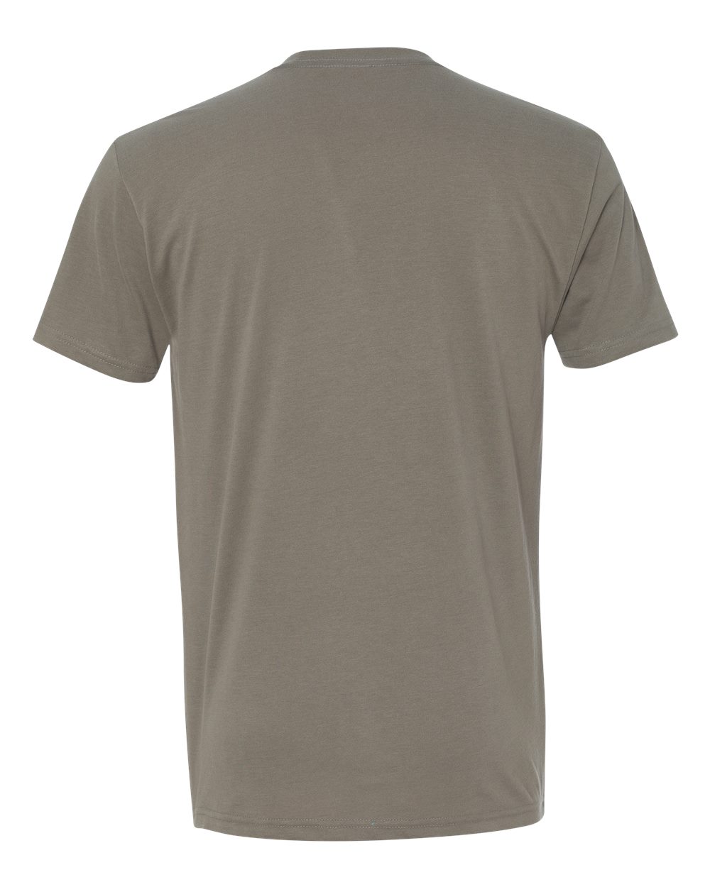 Premium T-Shirt — Warm Grey — back garment preview