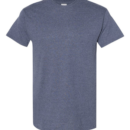 Gildan 5000 Unisex Heavy Cotton™ T-Shirt - Heather Navy