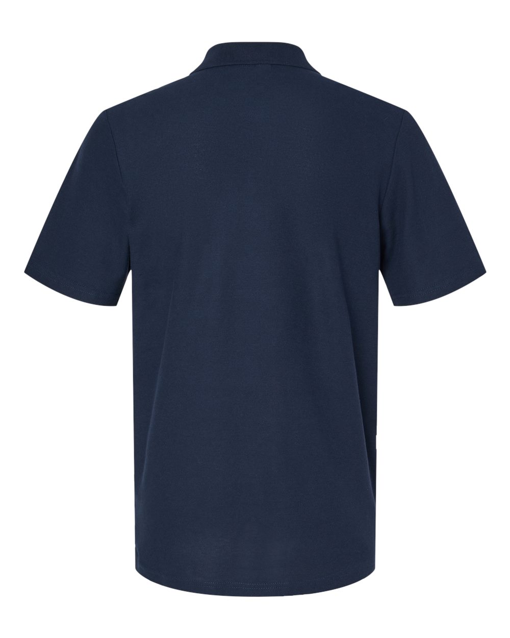 Standard Polo — Navy — back garment preview