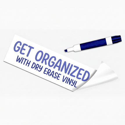 Dry Erase Adhesive Vinyl
