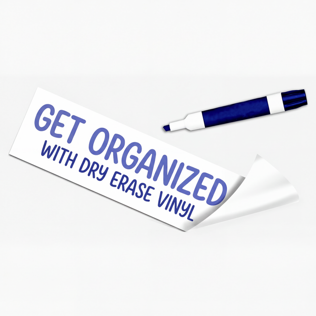 Dry Erase Adhesive Vinyl