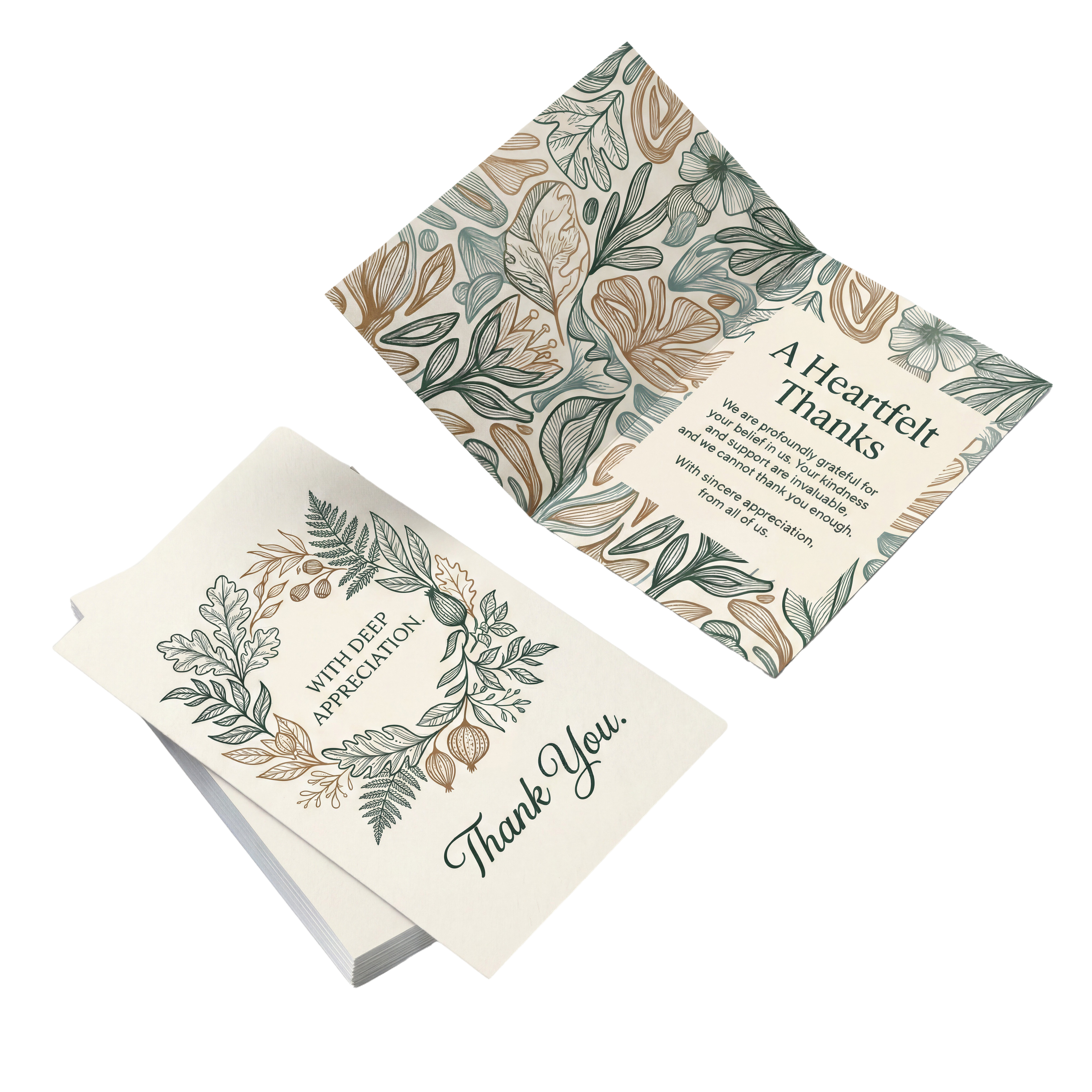 Varaprint greeting cards, 7 x 10 inches, featuring colorful designs and elegant invitations on high-quality paper.