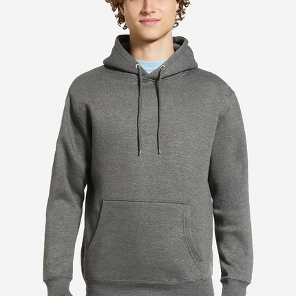 Premium Pullover Hoodie in Charcoal Heather