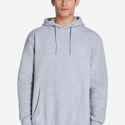 Premium Pullover Hoodie in Heather Grey
